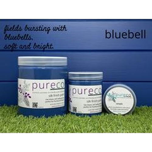 Pureco Silk Finish (Mineral) Paint - Bluebell.  Pureco Mineral Paint and Finishes.  Mineral Paint.  Pureco Paints.  Mineral Paint Brisbane.  Furniture Paint.  Furniture Upcycling.