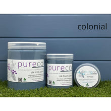 Load image into Gallery viewer, Pureco Silk Finish (Mineral) Paint - Colonial.  Pureco Mineral Paint and Finishes.  Mineral Paint.  Pureco Paints.  Mineral Paint Brisbane.  Furniture Paint.  Furniture Upcycling.
